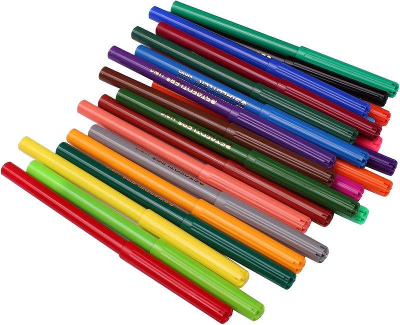STAEDTLER Luna Fibre-Tipped Pen 24col- Pack Of 02 - Image 2